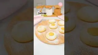Galletas de Limón 🍋🍋 #receta #galletas #marialett