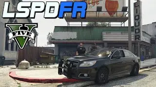 GTA V #LSPDFR LSPD UNDERCOVER Unmarked Chevy Malibu