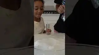 Making fake snow!