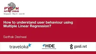 How to understand user behaviour using Multiple Linear Regression? - PyCon APAC 2018