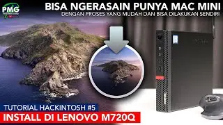 Belajar install Hackintosh di Mini PC Lenovo M720q - Tutorial Hackintosh #5 Indonesia (2020)