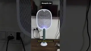 Mosquito Killer Bat | Weird Wolf Mosquito Racket Bat 