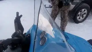 Самодельное стекло на снегоход