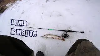 Эта Приманка Сделала Рыбалку. Щука в Марте на Спиннинг 2021