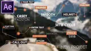 how to make call outs titles in after effects