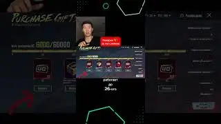 🔥Gifts for purchasing uc PUBG mobile until October 26🔥