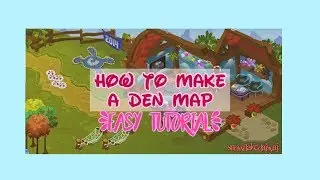 how to make a DEN MAP! {ANIMAL JAM}