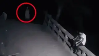 Ghost Capture on Bridge CCTV Camera 📸 II DARK SIDE II