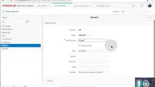 Add Constraint, Alter Table on APEX 5.1.3