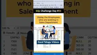 SQL Challenge Day #33 In Telugu | SQL Interview Question తెలుగులో #sql