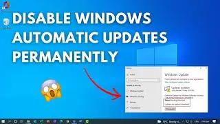 How to Disable Automatic Updates on Windows10 Permanently | Turn off Auto Updates Permanently