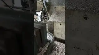 Milling Operation || Universal Milling Machine || Surface Edge Cutting || Asbestos Material 