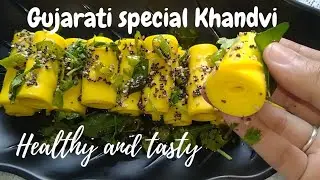 khandvi recipe | gujrati khandvi recipe | homemade khandvi