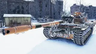 T110E5, НОВЫЙ 3D СТИЛЬ ПОМОГАЕТ НАГИБАТЬ