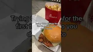 Trying Chick Fil A for the First time 