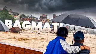 Breathtaking Views Of The Monsoon In Kathmandu's Bagmati River