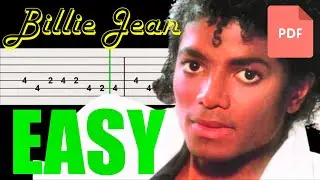 🎸Billie Jean🤙Easy Tab
