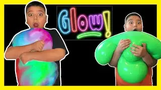 glowing slime stress ball Karina Garcia diy giant stress ball