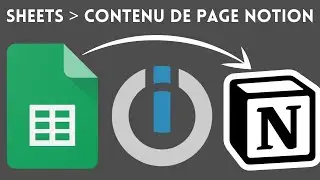 Ajouter du contenu Google Sheet à une page Notion avec Integromat