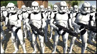 New REALISTIC Clone Wars Mod!? - Men of War: Star Wars Mod Battle Simulator