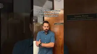 Talking to the Sales manager After an Offer Goes Live 