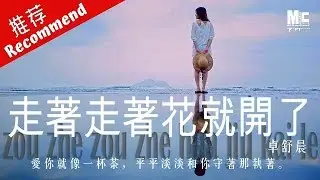 卓舒晨 - 走著走著花就開了 「愛你就像一杯茶 平平淡淡和你守著那執著」 動態歌詞MV ♪M.C.M.C♪