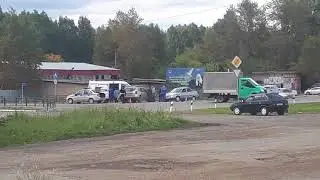 Авария у поселка Заря