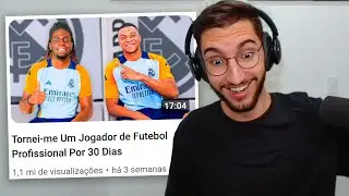 Tornei-me Um Jogador de Futebol Profissional Por 30 Dias