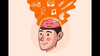 Mindfulness illustration in ProCreate