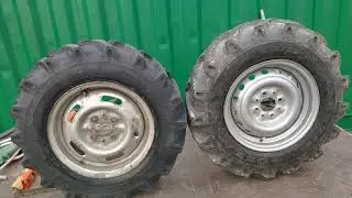 Ozka vs. Petlas. The best herringbone wheels for a walk-behind tractor in Russia: 6.5/80 R13 (Rev...