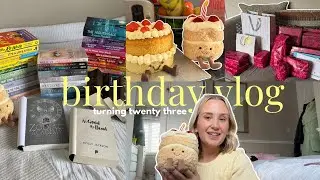 turning twenty three 🍰✨🍓 | birthday vlog