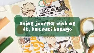 anime journal with me // katsuki bakugo – asmr