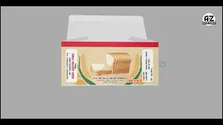Bread Packaging Cover sample #packaging #indesign #a4z
