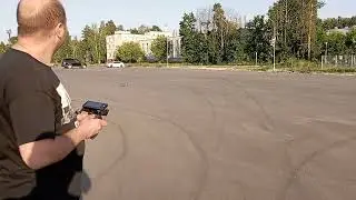 HSP flying fish 1/10 на алюминиевой декеПушка гонка с  БК системой