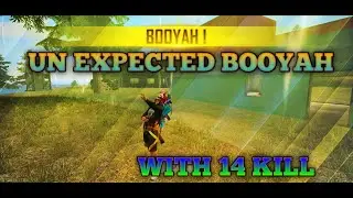SLO VS SQUAD GAMEPLAY WITH 14 KILL UNEXPECTED BOOYAH