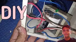 HOME MADE 12v BATTERY CHARGER(TAGALOG TUTORIAL)