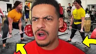 Woman Peeing All Over The Gym Every Time She Deadlifts