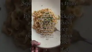 Trader Joe’s Squiggly Noodles #shorts