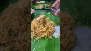Trying Karnataka Style Biriyani #food #shorts