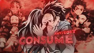 Demon Slayer - Consume 4K [AMV/Edit]! +Free project file 🔥🔥