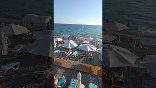 22.07.2025 Лазаревское. Пляж Дельфин. Вечер.
