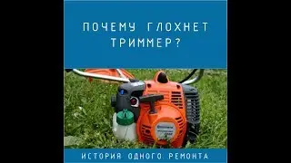 Ремонт триммера бензинового. Почему глохнет триммер?