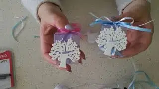 SEGNAPOSTO comunione, matrimonio.... DIY TUTORIAL FACILE E VELOCE