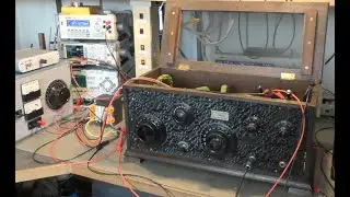 The 100 years old radio works! (PWJ233)