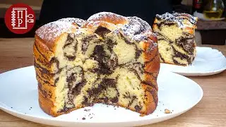 Тесто как Пух! ПАСХАЛЬНЫЙ КУЛИЧ "МРАМОРНЫЙ"