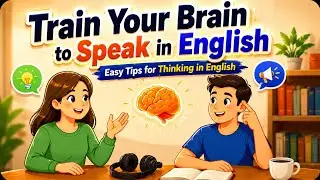 How to Train Your Brain to Speak in English | English Listening Practice | Learn to Think in English