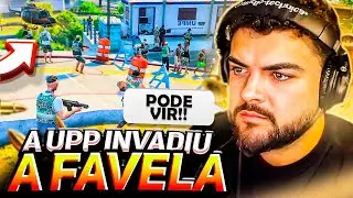 A UPP INVADIU A MINHA FAVELA no GTA RP
