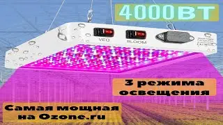 Самая мощная фитолампа, лампа для растений  4000 W