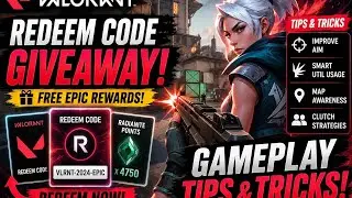 DAY 5 🎯 Valorant Gameplay With FREE Redeem Codes | Best Tips & Tricks
