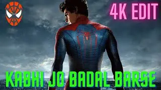 SPIDERMAN X GWEN STACY SAD EDIT || KABHI JO BADAL BARSE EDIT || EMOTIONAL SONG EDIT || 4K EDIT ||